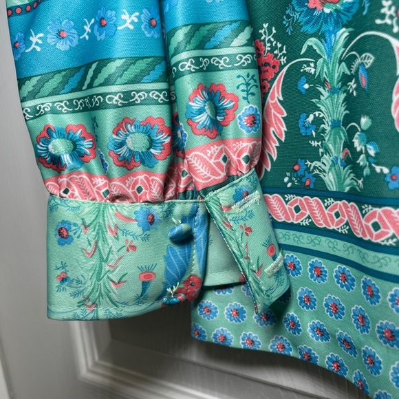 Koret of California Vintage striped floral print set - Picture 7 of 10